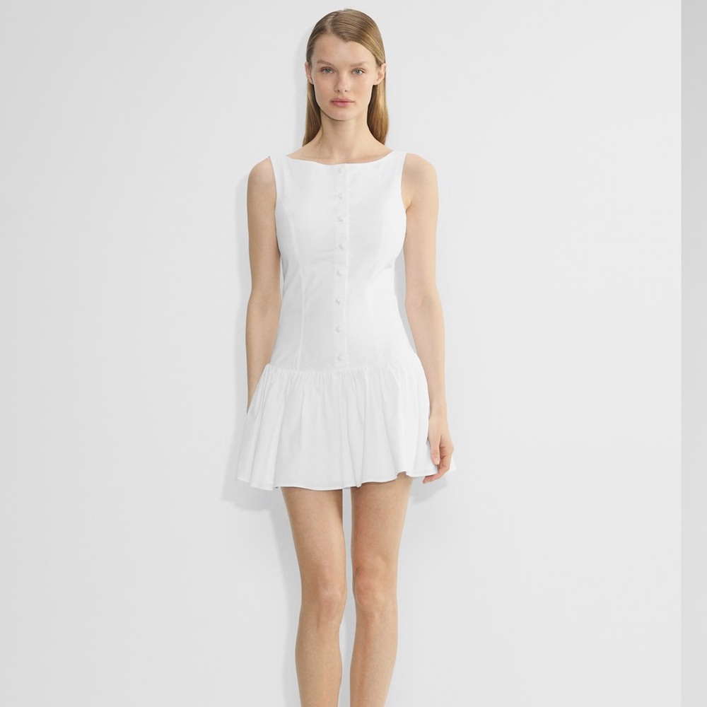 Aritzia White Mini Dress
